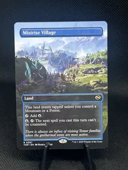 Mistrise Village (Borderless) Tarkir: Dragonstorm Regular - Image 1