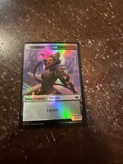 MTG Innistrad Crimson Vow #16 Vampire Token Foil - Image 1