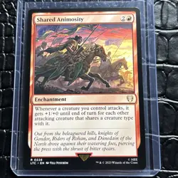 Shared Animosity Commander: the Lord of the Rings: Regular Mint! Rare - Image 1