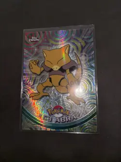 63 Abra Topps Vintage Holo Foil Rare Pokemon Spectra Chrome NM - Image 2