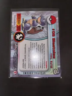 09 Blastoise Topps Vintage Holo Foil Rare Pokemon Spectra Chrome NM - Image 2