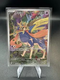 Pokemon TCG Mega Evolution Phantasmal Flames - Zacian 100/094 Illustration Rare - Image 1