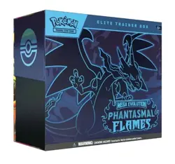 🔥ONE SEALED🔥 Pokemon TCG: Phantasmal Flames Elite Trainer Box Booster Packs - Image 1