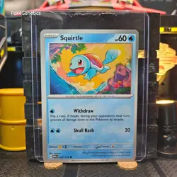 Squirtle 151 Pokemon TCG 007/165 Scarlet & Violet Common - Image 1