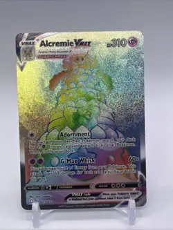 Alcremie VMAX Holo Secret Full Art Rare 73/72 Pokemon SWSH: Shining Fates - Image 1