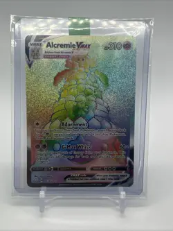 Alcremie VMAX Holo Secret Full Art Rare 73/72 Pokemon SWSH: Shining Fates - Image 5