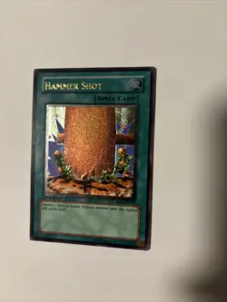 Yugioh Hammer Shot SOD-EN038 1st Edition Ultimate Rare 1st Edition VLP/NM - Image 1