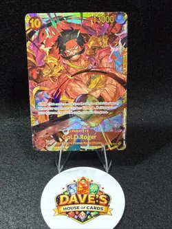 ONE PIECE English Gol.D.Roger OP09-118 SEC Emperors in the New World Foil - Image 1