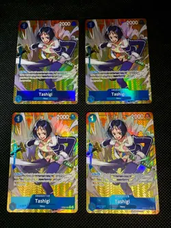 Tashigi (Alternate Art) OP06-050 One Piece Wings of the Captain NM x4 - Image 1