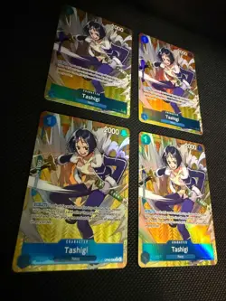 Tashigi (Alternate Art) OP06-050 One Piece Wings of the Captain NM x4 - Image 3