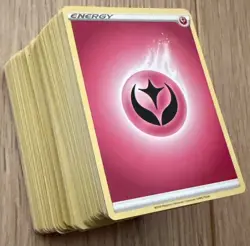 190 Fairy Energy Pokemon Cards - all 2017-2020 Near Mint - Rare and Discontinued - Image 1