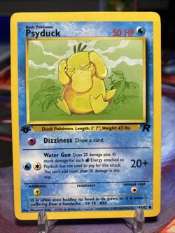 Psyduck - 65/82 - First Edition - Team Rocket - Vintage WOTC Era Pokemon Card - Image 2