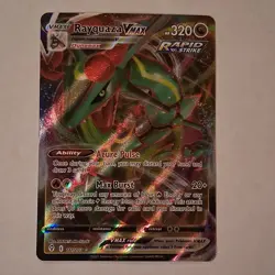 Pokemon Rayquaza VMAX 111/203 Evolving Skies Holo Ultra Rare 320HP TCG Card - Image 1