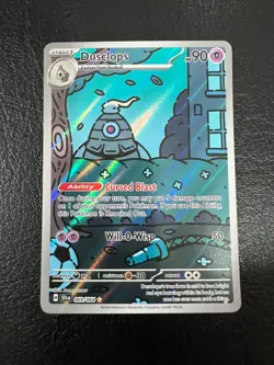 Pokemon TCG Shrouded Fable Dusclops Illustration Rare Holo Pokemon Card NM/MINT - Image 1
