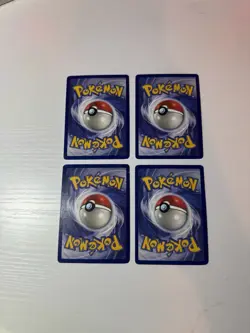 Pokemon TCG Wizards Black Star Promo Mew 4 Card Lot Wizards of the Coast 1999 - Image 2