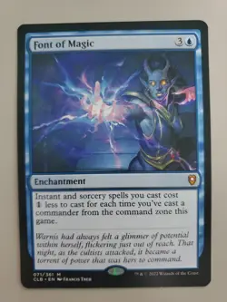 MTG Font of Magic Commander Legends: Baldur's Gate Regular Rare - Image 1