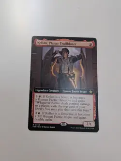 MTG - Kellan, Planar Trailblazer (Extended Art) - Foundations NM/M Condition - Image 1