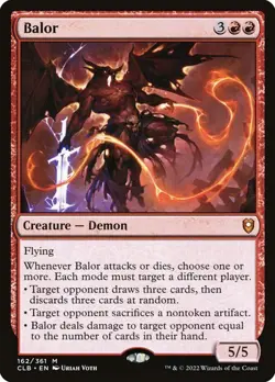 NM Balor, MTG, Baldur's Gate, Magic the Gathering, 162 - Image 1