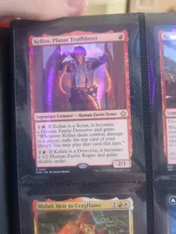 MTG Magic the Gathering Kellan, Planar Trailblazer (91/789) Foundations LP - Image 1