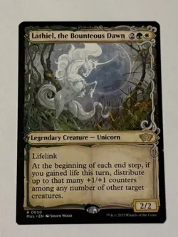 MTG Lathiel, the Bounteous Dawn - March of the Machine: MUL SHOWCASE NM - Image 1
