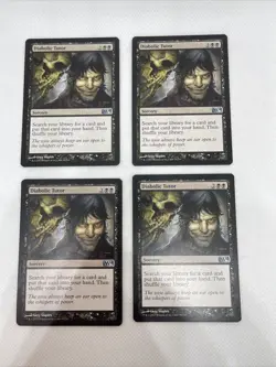 MTG 4x Diabolic Tutor Magic 2014 (M14) Regular LP FREE SHIPPING - Image 1