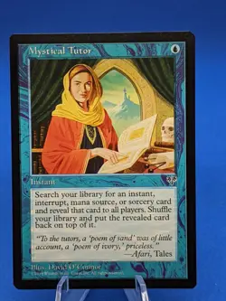 MTG - MYSTICAL TUTOR - MIRAGE * NEAR MINT * - Image 1