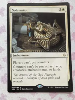 Solemnity [Hour of Devastation] Magic MTG - Image 1
