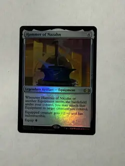 Hammer of Nazahn FOIL 2XM 260 Rare (MTG Double Masters 2020) - Image 1