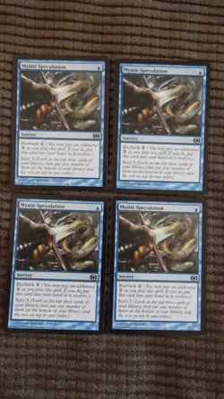 Magic: the Gathering / MtG Mystic Speculation x4 Future Sight - Image 1