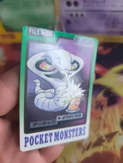 Pokemon Karte Card japanese carddass Pocket monsters 1997 Arbok Diglett Exc- - Image 5