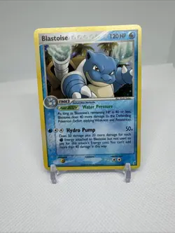 2006 POKEMON EX CRYSTAL GUARDIANS 14 BLASTOISE-HOLO STORM SURGE THEME DECK - Image 2