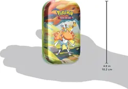 Pokemon Vibrant Paldea Mini Tin | Espathra and Ampharos - Image 3