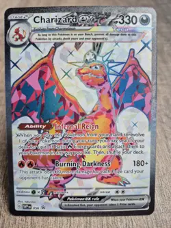 Charizard ex SVP 056 Pokemon Scarlet Violet Promo Full Art Card NM - Image 1