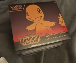 Pokemon Center Obsidian Flames ETB Elite Trainer Box SEALED (small tear- read) - Image 2