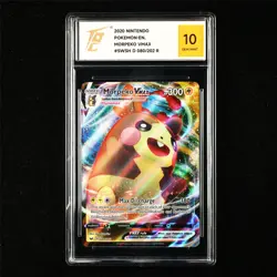 TQG 10 GEM MINT 2020 Pokemon ENG Morpeko VMAX 080/202 R - Image 1