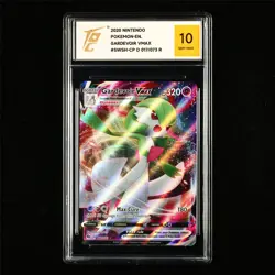 TQG 10 GEM MINT 2020 Pokemon ENG Gardevoir VMAX 017/073 R - Image 1