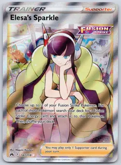 Elesa's Sparkle (Full Art) 147/159 (NM) - Crown Zenith - Ultra Rare -Pokemon TCG - Image 1