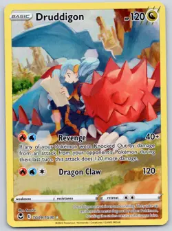 Druddigon TG09/TG30 (NM) - SWSH12: Silver Tempest Trainer Gallery Pokemon TCG - Image 1