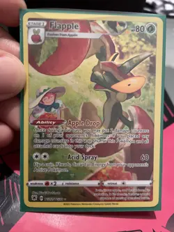 Pokemon TCG Flapple Sword & Shield - Astral Radiance TG02/TG30 Holo Rare - Image 1