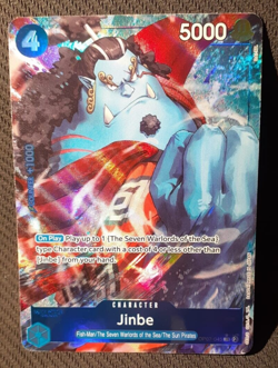 ONE PIECE Card Game english -jinbe -OP07-045-ALTERNATIVE 500 YEARS IN THE FUTURE - Image 1