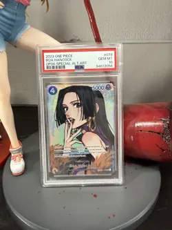 Boa Hancock SP One Piece English - Kingdoms of Intrigue (OP04-078) - PSA 10 - Image 2