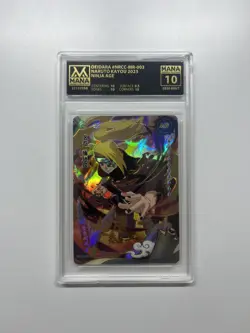 DEIDARA - #NRCC-MR-003 Naruto Kayou Card - MANA Graded GEM MINT 10 - Image 1