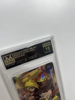 DEIDARA - #NRCC-MR-003 Naruto Kayou Card - MANA Graded GEM MINT 10 - Image 4