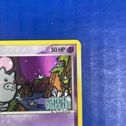 Pokemon Card Spoink EX Crystal Guardians 62/100 Holo Stamped - Moderate Play - Image 3