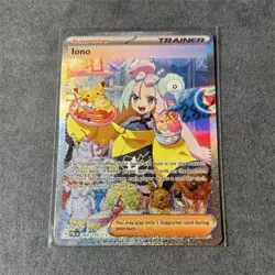 Pokemon Iono 269/193 Full Art Holo Trainer-Supporter Paldea Evolved TCG Card - Image 1