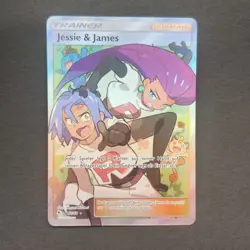 Pokemon TCG Karte - Jessie und James 68/68 Verborgenes Schicksal Deutsch NM+ - Image 3