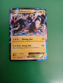 Pokemon TCG Zekrom-Ex Holo Rare Card Next Destinities 51/99 - Image 1