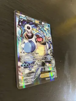 Pokemon TCG Blastoise EX Promo Holo Rare Card XY122 LP - Image 3