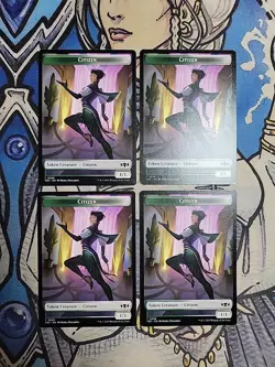 4x Eldrazi (10,10) / Citizen Dual-Sided Tokens - NM/M TDC MTG - Image 2