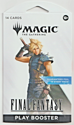 Magic the Gathering: Universes Beyond Final Fantasy Sleeved Play Booster Pack - Image 1